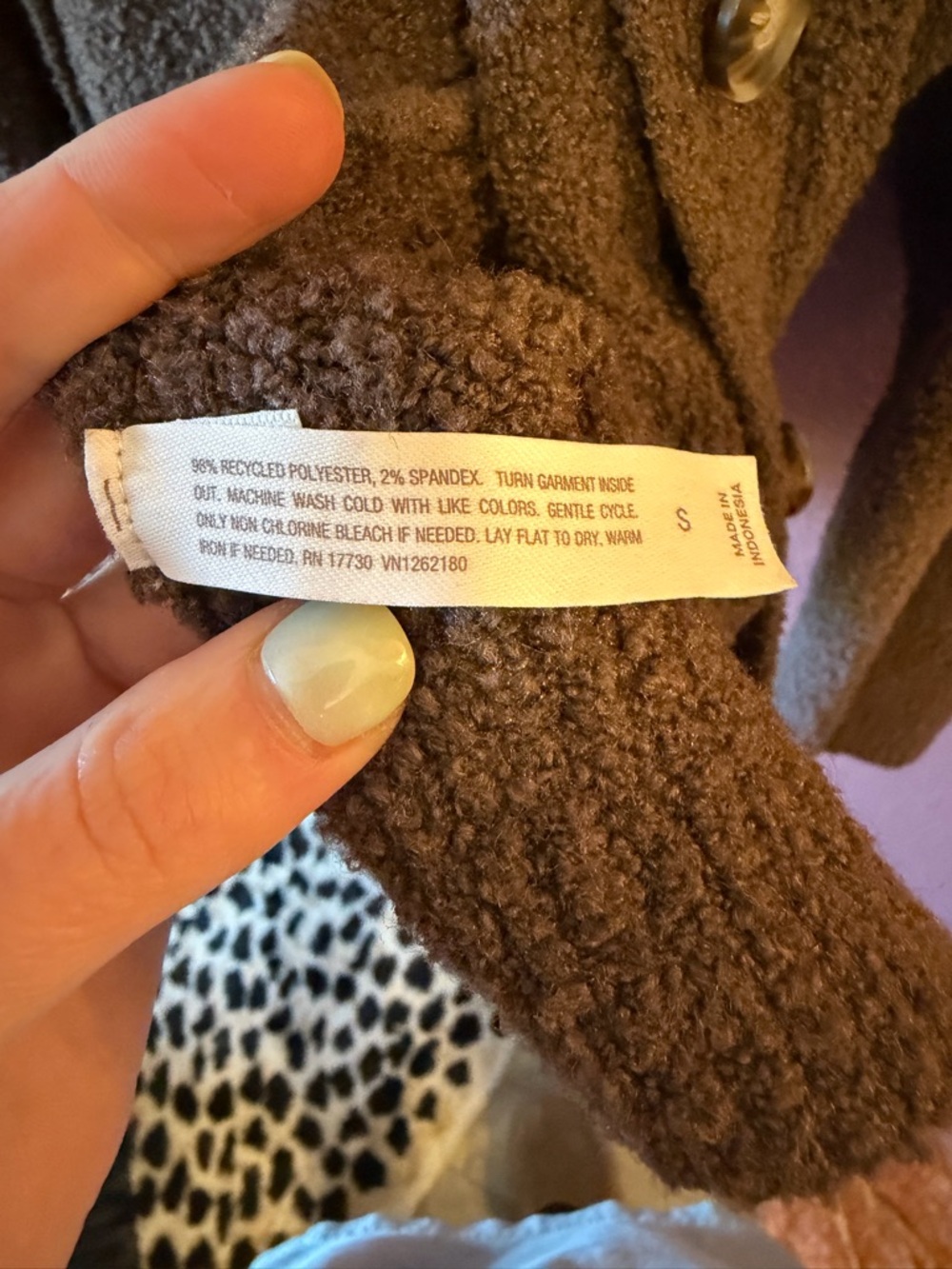 Target Brown Button-Front Women’s Cardigan Sweater - Picture 5 of 6